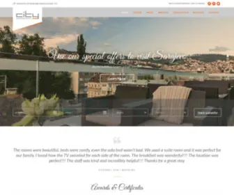 Cityhotel.ba(City Hotel Sarajevo) Screenshot