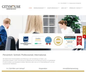 Cityhouse-Immobilien.de(Cityhouse Immobilien) Screenshot