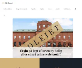 Cityhuset.dk(Vi er et privat) Screenshot