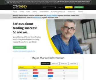 Cityindex.com Screenshot