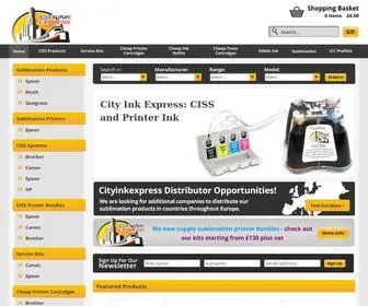 Cityinkexpress.co.uk(Want a cost) Screenshot