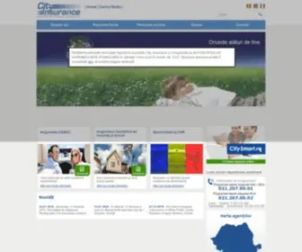 Cityinsurance.ro(City Insurance) Screenshot