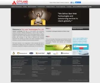 Citylandtech.com(Cityland Technologies Pvt. Ltd) Screenshot