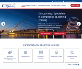 Citylearning.com(Compliance eLearning Training) Screenshot