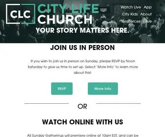 Citylifecharleston.com(City Life Church) Screenshot