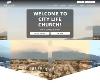 Citylifechurch.ca(City Life Church) Screenshot