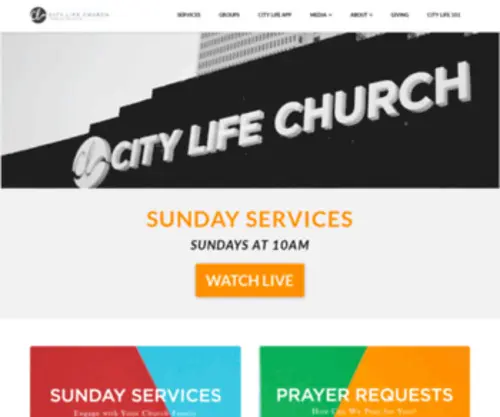 Citylifefw.org(City Life Church) Screenshot
