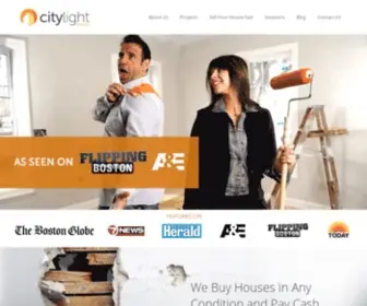 Citylighthomes.com(We Buy Houses Massachusetts) Screenshot