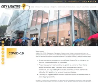 Citylighting.com(City Lighting Products commercial lighting company) Screenshot