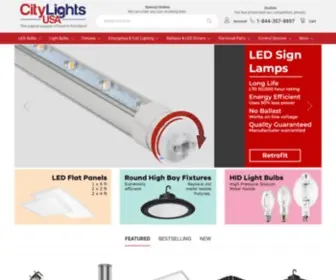 Citylightsusa.com(Light bulbs at the best prices) Screenshot