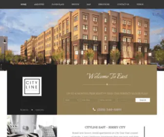 Citylineeast.com(Apartments in Jersey City) Screenshot