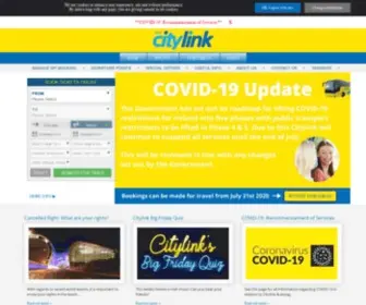 Citylink.ie(Citylink provide express bus services between Galway) Screenshot