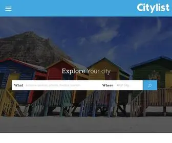 Citylist.co.za(Business Directory) Screenshot
