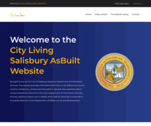 Citylivingsalisbury.com(Asbuilt Site) Screenshot