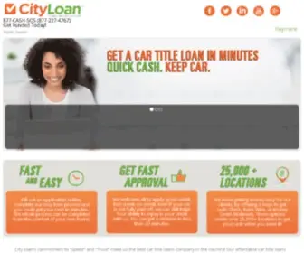 Cityloan.com(City Loan™) Screenshot