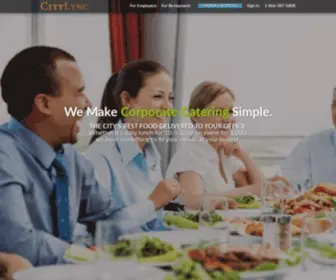 Citylync.com(Preferred Pricing At Premier Restaurants) Screenshot