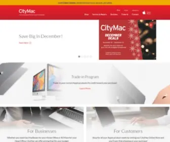 Citymac.com(Local Apple & Verizon Sales) Screenshot