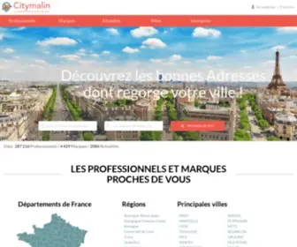 Citymalin.com(Les Marques) Screenshot