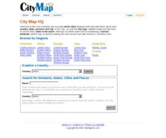 Citymaphq.com(City map) Screenshot