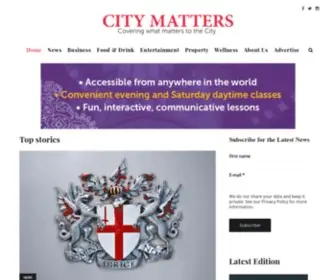 Citymatters.london(City Matters London) Screenshot