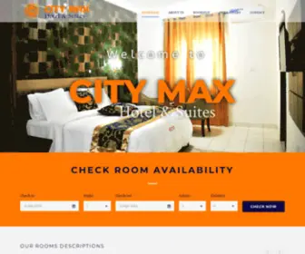 Citymaxhotel.ng(City Max Hotel) Screenshot