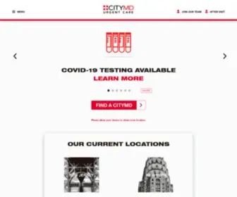 Citymd.com(CityMD Urgent Care NYC) Screenshot