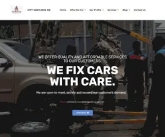 Citymechanicng.com(Auto repair and maintenance near me) Screenshot