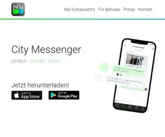 Citymessenger.ch(City Messenger) Screenshot