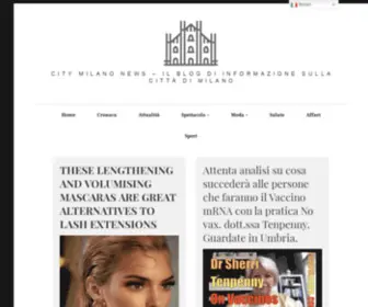 Citymilanonews.com(Scopri le eccellenze alimentari della tavola (Clicca sul logo)) Screenshot