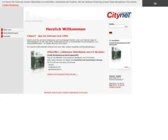Citynet.de(Ihr Internetdienstleister aus Schweinfurt) Screenshot