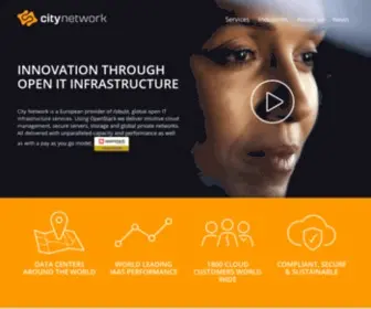 Citynetworkhosting.com(City Network) Screenshot