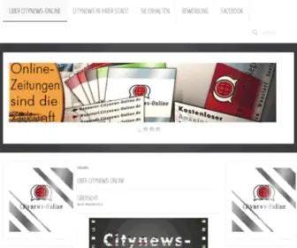 Citynews-Online.de(Über Citynews) Screenshot