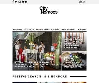 Citynomads.com(The insider guide to better living) Screenshot