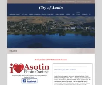 Cityofasotin.org(Friendly Asotin) Screenshot