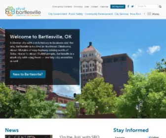 Cityofbartlesville.org(Bartlesville) Screenshot