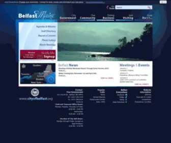 Cityofbelfast.org(Belfast, ME) Screenshot