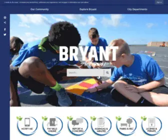 Cityofbryant.org(Bryant, AR) Screenshot