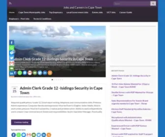 Cityofcapetownvacancies.com(City of Cape Town Vacancies) Screenshot