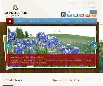 Cityofcarrollton.com(City of Carrollton) Screenshot