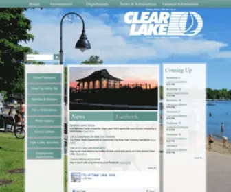 Cityofclearlake.com(City of Clear Lake) Screenshot