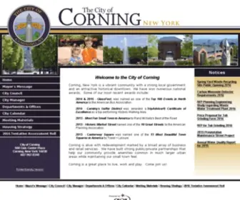 Cityofcorning.com(City of Corning) Screenshot
