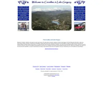 Cityofcrestline.com(Visit and Visiting Crestline Lake Gregory California) Screenshot