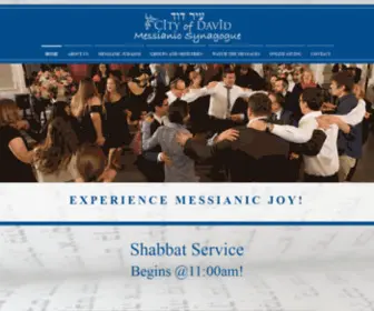 Cityofdavid.com(Jewish Synagogue) Screenshot