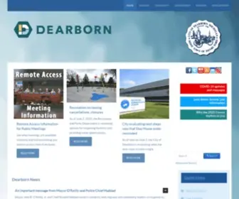Cityofdearborn.org(City of Dearborn Official) Screenshot