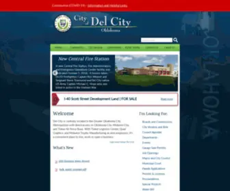 Cityofdelcity.com(City of Del City) Screenshot