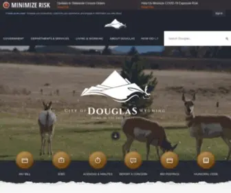 Cityofdouglas.org(Douglas, WY) Screenshot