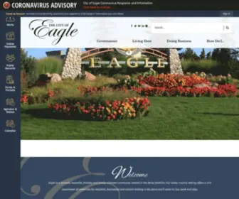 Cityofeagle.org(Eagle, ID) Screenshot