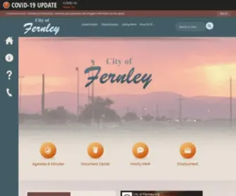 Cityoffernley.org(Fernley, NV) Screenshot