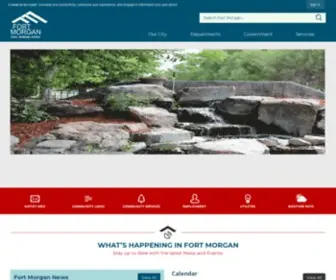 Cityoffortmorgan.com(Fort Morgan) Screenshot