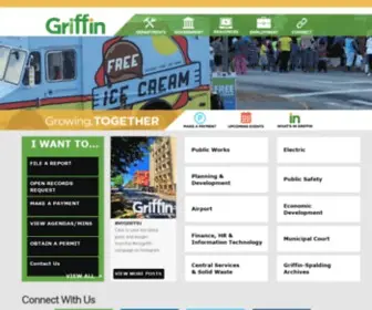 Cityofgriffin.com(Cityofgriffin) Screenshot